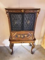 Klassieke kast/Bar kabinet ,pracht meubel. Italie. Jaren 50, Ophalen