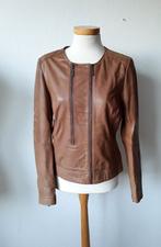 Bruin leren jasje van Anna mt 40, nieuw, Maat 38/40 (M), Verzenden, Nieuw, Jasje