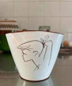 Bloempot Meisje Jaren 60 Vintage, Ophalen of Verzenden