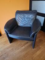 leolux lederen stoel, Huis en Inrichting, Fauteuils, Ophalen, Gebruikt, 75 tot 100 cm, 75 tot 100 cm