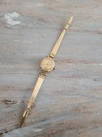 Antiek gold plated dames horloge Elix Prima, Antiek en Kunst, Ophalen of Verzenden, Goud