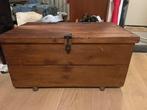 Houten kist, Huis en Inrichting, Woonaccessoires | Kisten, Minder dan 50 cm, Gebruikt, 50 tot 100 cm, Ophalen of Verzenden