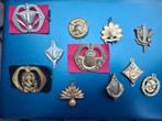 Partijtje NL leger emblemen, Verzamelen, Ophalen of Verzenden, Landmacht, Nederland, Embleem of Badge