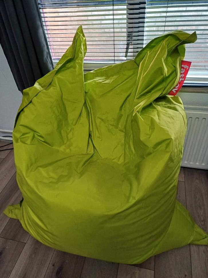 Fatboy XL zitzak - groen, Huis en Inrichting, Zitzakken, Gebruikt, Ophalen