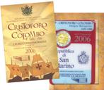 2 Euro San Marino 2006 in BU Blister - Christoffel Columbus, Postzegels en Munten, Munten | Europa | Euromunten, Verzenden, San Marino