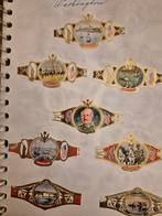 Map met sigarenbandjes - Erfstuk, Verzamelen, Overige Verzamelen, Ophalen of Verzenden, Gebruikt