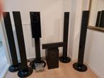 Samsung HT-TXQ 120 Home Theater System Cinema, 70 watt of meer, Zo goed als nieuw, 5.1-systeem, Dvd-speler