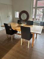 Dining Table and Chairs, Huis en Inrichting, Ophalen, Rechthoekig, 200 cm of meer, 50 tot 100 cm