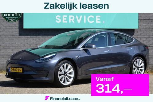 Tesla Model 3 Long Range AWD 75 kWh Pano AutoPilot LED SOH 9, Auto's, Tesla, Bedrijf, Lease, Financial lease, Model 3, ABS, Airbags