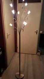 Mooie Staande Lamp - 9 Lampjes & Dimmer, Huis en Inrichting, Lampen | Vloerlampen, Gebruikt, Ophalen of Verzenden, Glas, Modern