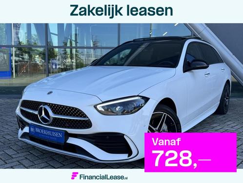 Mercedes-Benz C-klasse Estate 300e Plug in Hybride AMG Night, Auto's, Mercedes-Benz, Bedrijf, Lease, Financial lease, C-Klasse