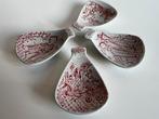 4 Vintage Bjorn Wiinblad Nymolle Schaaltjes Jaargetijden 60s, Ophalen of Verzenden