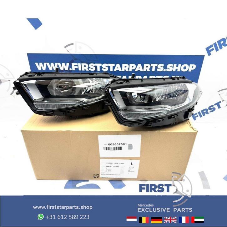 W177 A Klasse HALOGEEN KOPLAMP LINKS (GEEN LED) 2018-2022 OR, Auto-onderdelen, Verlichting, Mercedes-Benz, Gebruikt, Ophalen of Verzenden