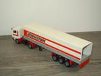 Volvo F10 Truck & Trailer Bridgestone - Tekno 1:50, Hobby en Vrije tijd, Modelauto's | 1:50, Gebruikt, Bus of Vrachtwagen, Verzenden