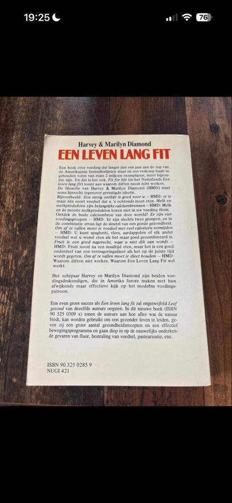 Een Leven Lang Fit - Harvey & Marilyn Diamond, Boeken, Gezondheid, Dieet en Voeding, Gelezen, Dieet en Voeding, Ophalen