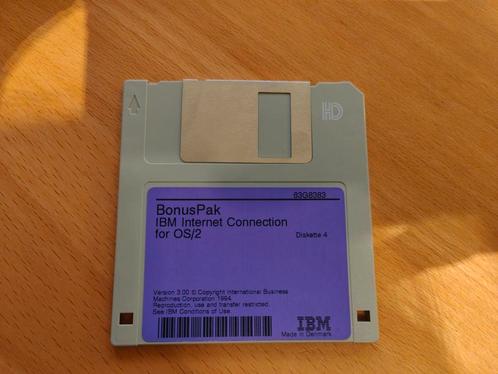 IBM OS/2 bonus pak diskettes, Computers en Software, Besturingssoftware, Zo goed als nieuw, Ophalen of Verzenden