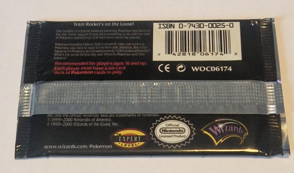 Pokemon - 1st edition - team rocket - booster pack, Verzenden, Nieuw, Booster, Foil