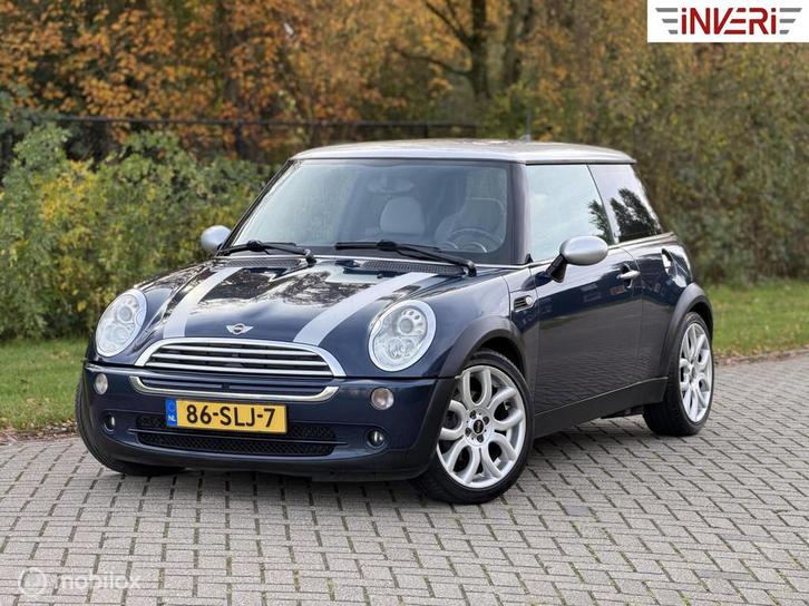Mini 1.6 Cooper Checkmate R50 | Space Blue | Xenon | Clima, Auto's, Mini, Bedrijf, Te koop, Cooper, ABS, Airbags, Airconditioning