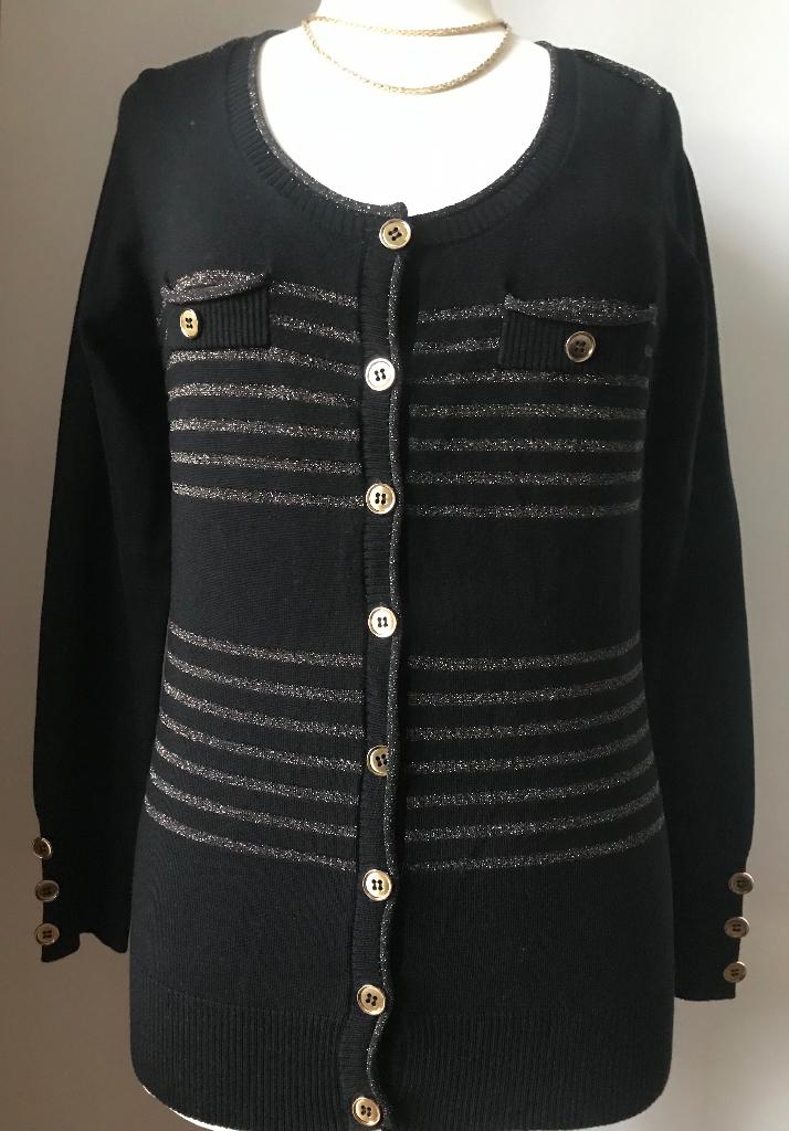 Nieuw vest van Léo Guy maat 40NL (42Fr.), Kleding | Dames, Maat 38/40 (M), Zwart, Nieuw, Ophalen of Verzenden