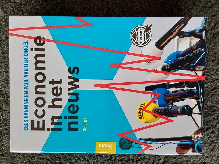 Paul van der Cingel - Economie in het nieuws, Boeken, Studieboeken en Cursussen, Zo goed als nieuw, HBO, Gamma, Ophalen of Verzenden