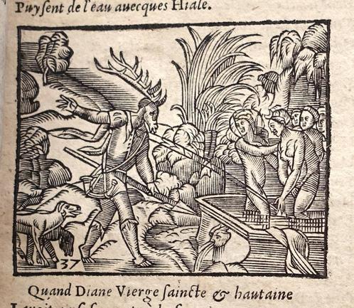 Les Quinze Livres de la Métamorphose d'Ovide [c1580] 180 ill, Antiek en Kunst, Antiek | Boeken en Bijbels, Ophalen of Verzenden