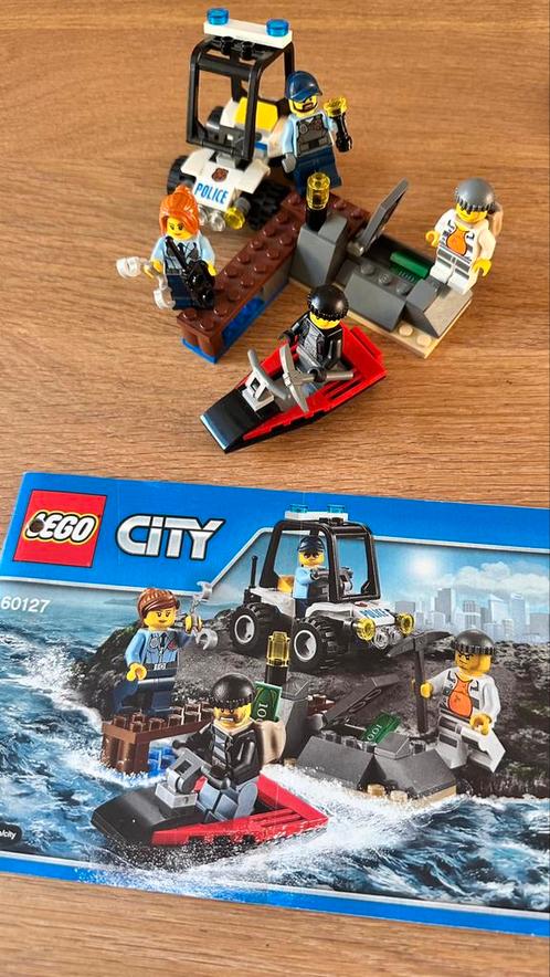 LEGO City 60127 – Prison Island Starter Set, Kinderen en Baby's, Speelgoed | Duplo en Lego, Gebruikt, Lego, Complete set, Ophalen of Verzenden