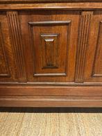 Antiek landelijk brocante bed twijfelaar, Ophalen