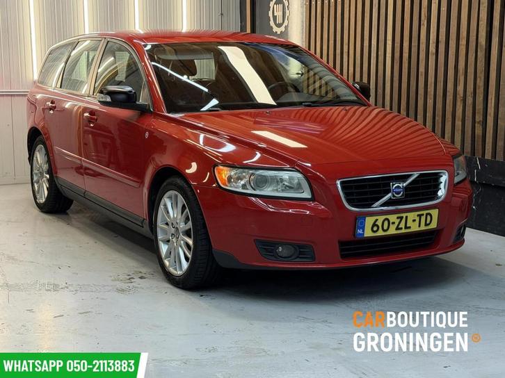 Volvo V50 1.8 Edition II | GOED OH | NW APK | ORI NL | LEDER, Auto's, Volvo, Bedrijf, Te koop, V50, ABS, Airbags, Airconditioning