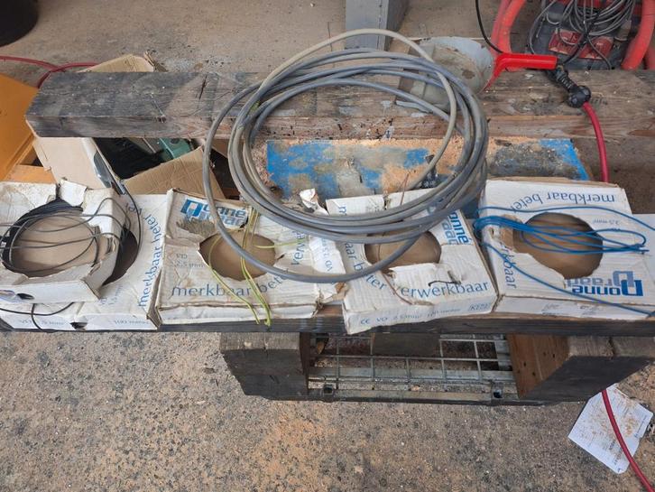 Diverse Elektra Draad en Kabel - Aarderig, 5-aderig, Doe-het-zelf en Verbouw, Elektra en Kabels, Ophalen of Verzenden