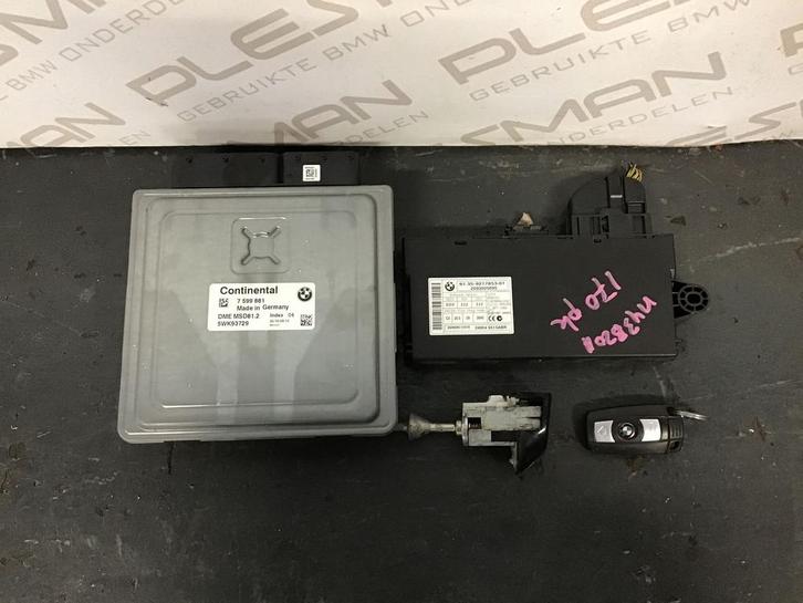 Computer motormanagement set BMW E87 N43B20A 7599881, Auto-onderdelen, Elektronica en Kabels, Gebruikt, Ophalen of Verzenden