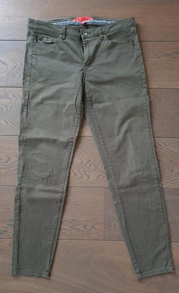 Mango Skinny Jeans Khaki Maat 40 beschikbaar voor biedingen