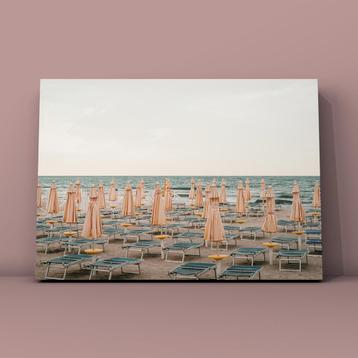 Fine Art Print - Rustig Italiaans Strandleven Boho Style 