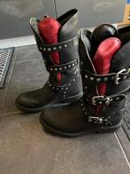 Biker laatzen maat 44, Kleding | Heren, Schoenen, Ophalen of Verzenden, Zo goed als nieuw, Zwart, Boots