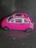 Roze Barbie Fiat 500 Speelgoedauto, Ophalen of Verzenden, Zo goed als nieuw, Meisje