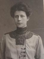 Oude CDV kabinetfoto, ca. 1900 Harlingen, Verzamelen, Ophalen of Verzenden