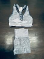 Bieden mag: Gymshark set nieuw maat S blauw, Maat 36 (S), Gymshark, Verzenden, Blauw