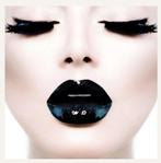 Black lips Plexiglas Kunst - 100x100cm, Nieuw, Ophalen of Verzenden, Schilderij, 100 tot 125 cm