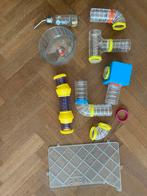 Hamsterkooi groot en klein met accessoires, Kooi, Gebruikt, Minder dan 75 cm, Hamster