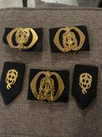 Diverse militaire emblemen / badges, Ophalen of Verzenden, Marine, Nederland, Embleem of Badge