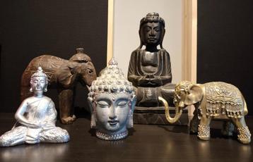 Boeddha beelden & Olifanten beschikbaar voor biedingen