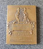 Muziek medaille Ferdinand Gregh, Postzegels en Munten, Ophalen of Verzenden, Overige materialen