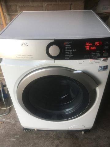 AEG WAS- en DROOG machine 9kg/6kg, goedwerkend en schoon,   beschikbaar voor biedingen