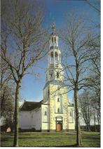 Uithuizermeeden- -Kerk., Verzamelen, Ansichtkaarten | Nederland, Verzenden, 1980 tot heden, Ongelopen, Groningen