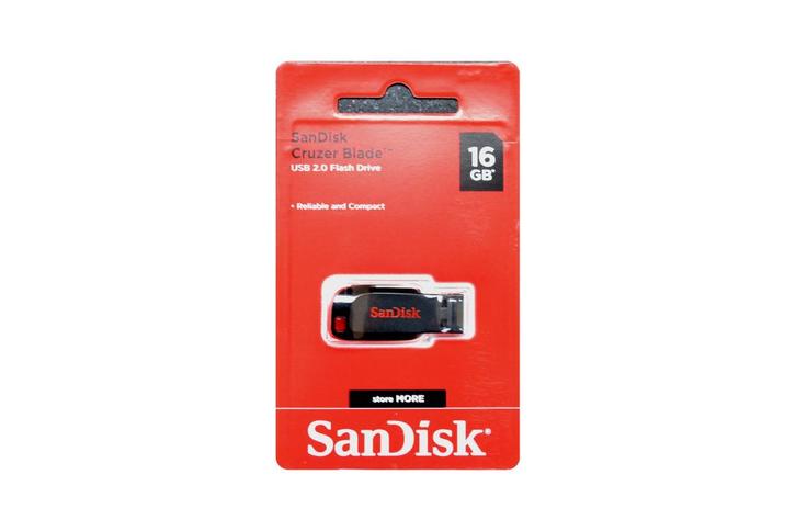 Sandisk Cruzer Blade 16GB usb stick, Computers en Software, USB Sticks, Nieuw, 16 GB, Ophalen of Verzenden