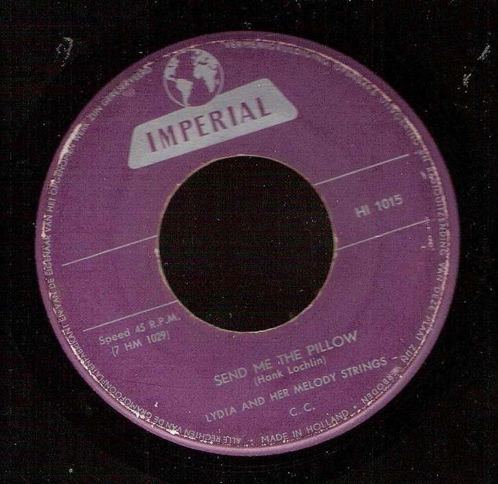 Lydia+ Melody Strings -Send Me the Pillow-Heartbeat indorock, Cd's en Dvd's, Vinyl Singles, Gebruikt, Pop, Ophalen
