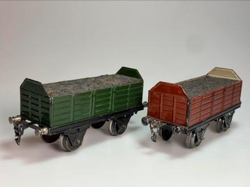 Mooie marklin spoor 1 wagons met kolen beschikbaar voor biedingen