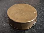 Antiek koperen theeblikje of snuifdoos/pillendoosje, Antiek en Kunst, Ophalen of Verzenden