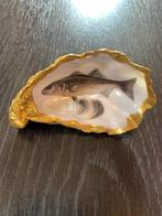 Een leuke vis in een oester origineel cadeau nieuw, Ophalen of Verzenden, Nieuw, Plant(en), Steen of Hout