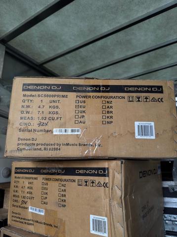 Denon DJ SC5000 Prime. In originele doos beschikbaar voor biedingen