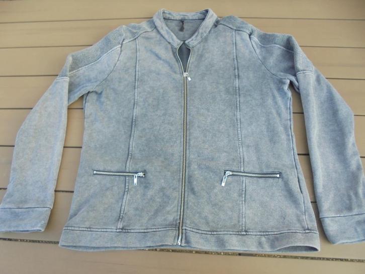 Grijs vest ZOSO XXL, Kleding | Dames, Truien en Vesten, Zo goed als nieuw, Maat 46/48 (XL) of groter, Grijs, Ophalen of Verzenden